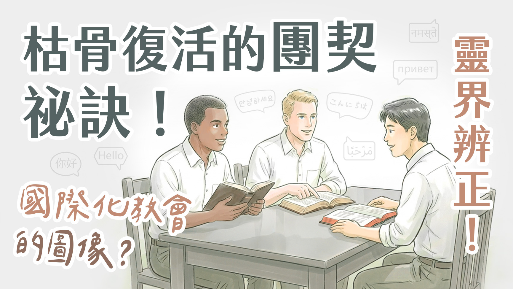 Ep65.末日靈界辨正、跨越語言隔閡的國際化教會圖像｜枯骨復活的團契祕訣！長老爺爺展望未來・臺灣傳教100周年系列 (6)｜ft.林永基長老